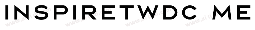 InspireTWDC Medium字体转换